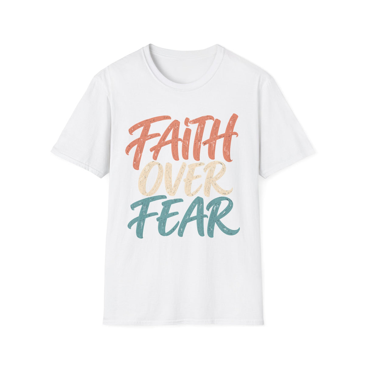 Faith Over Fear Inspirational T-Shirt