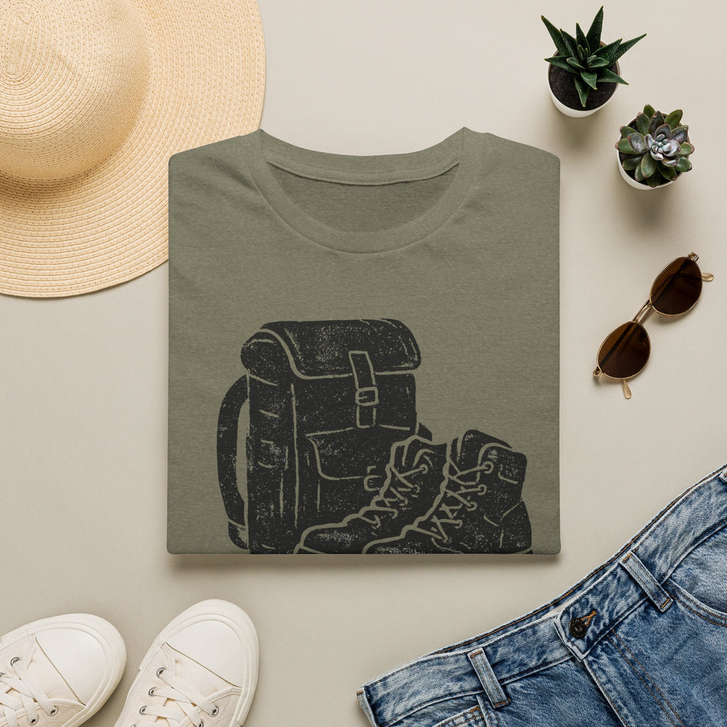 Glittery Backpack Silhouette T-Shirt