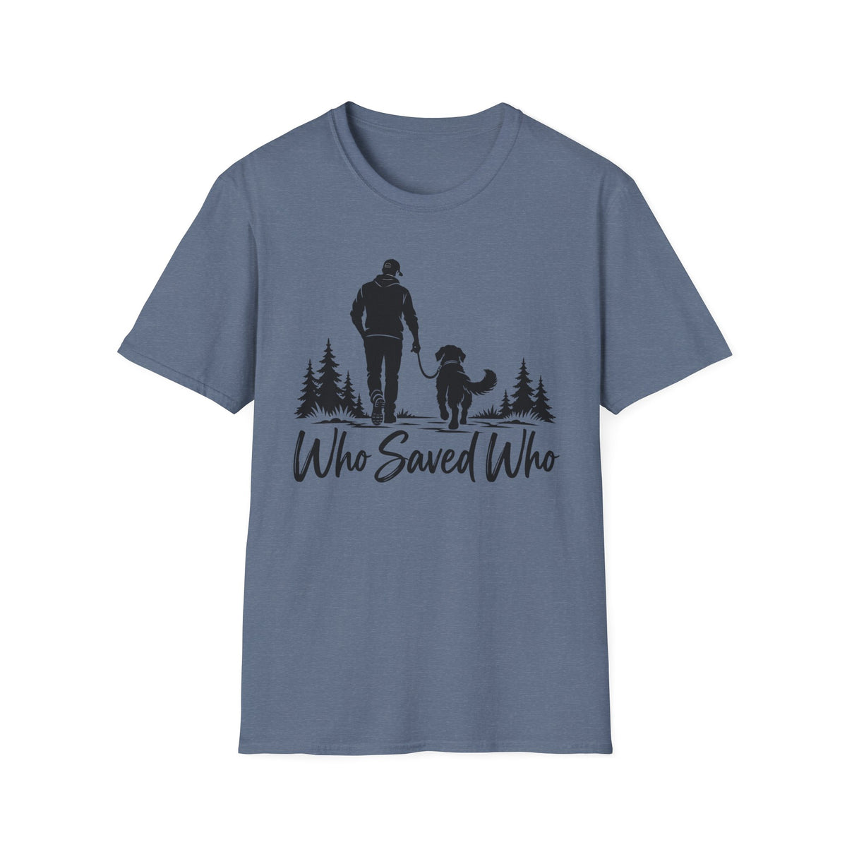 Who Saved Who Man T-Shirt – Graphic Tee