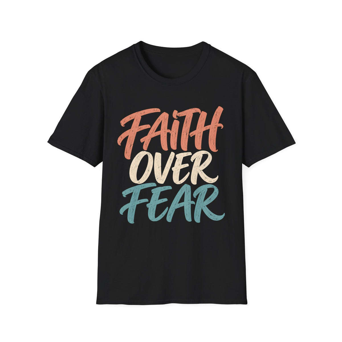 Faith Over Fear Inspirational T-Shirt