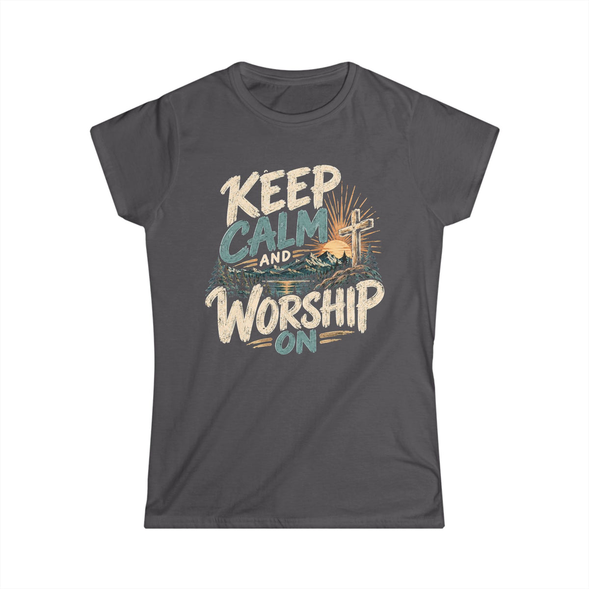 Women’s Black Softstyle Tee