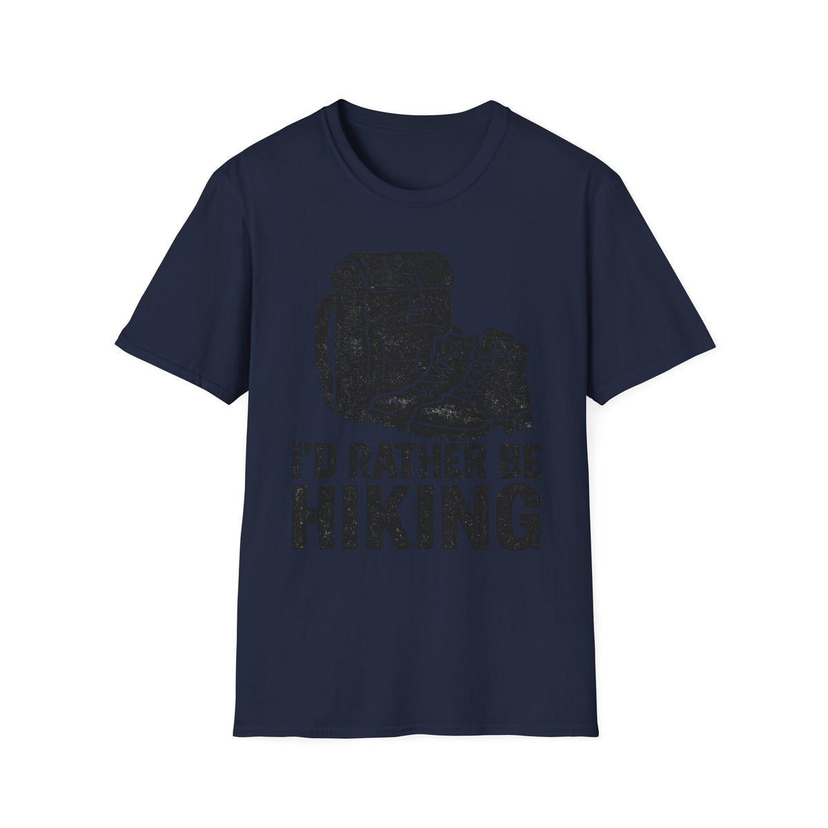 Glittery Backpack Silhouette T-Shirt