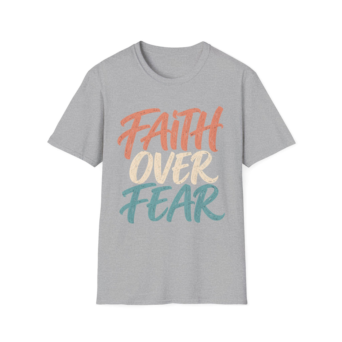 Faith Over Fear Inspirational T-Shirt