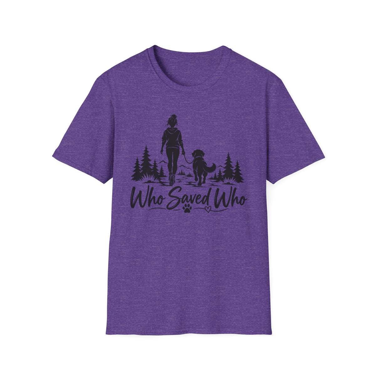 Who Saved Who Woman T-Shirt – Graphic Tee