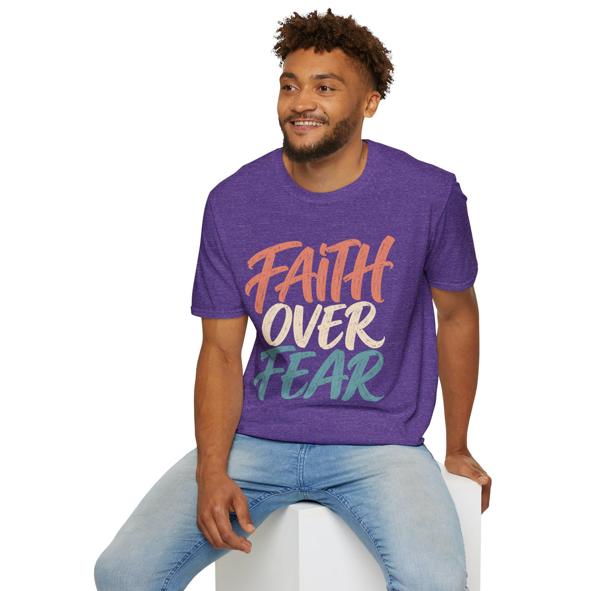 Faith Over Fear Inspirational T-Shirt
