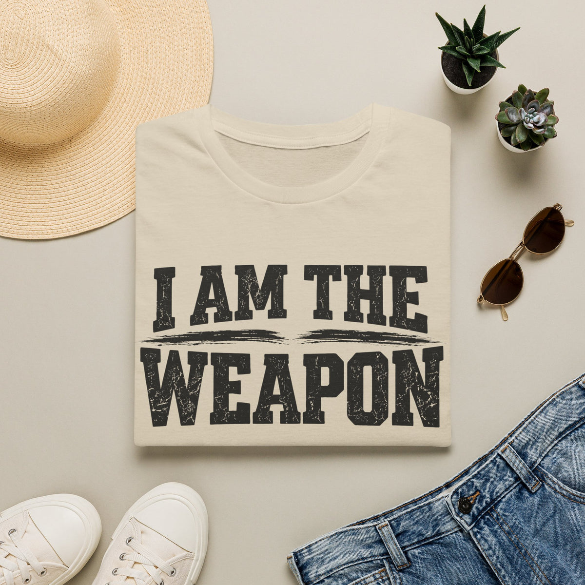 I Am the Weapon Statement T-Shirt
