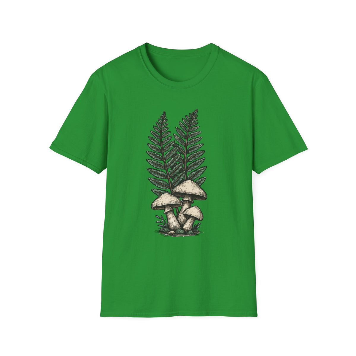 Mushrooms and Ferns T-Shirt