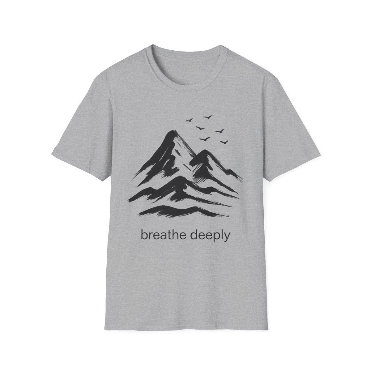 Mountains and birds T-Shirt