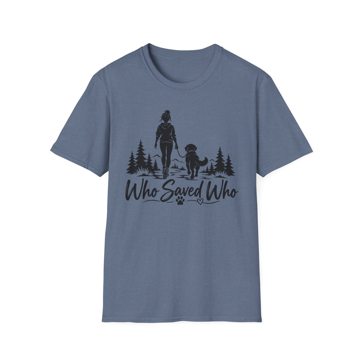 Who Saved Who Woman T-Shirt – Graphic Tee