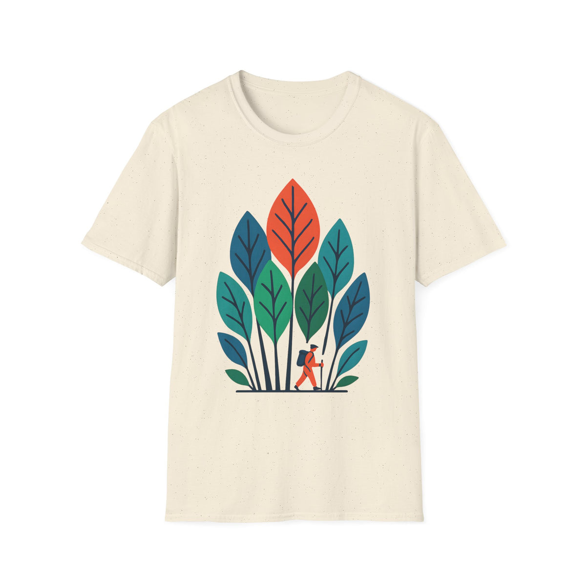 Hiker in Leaves T-Shirt
