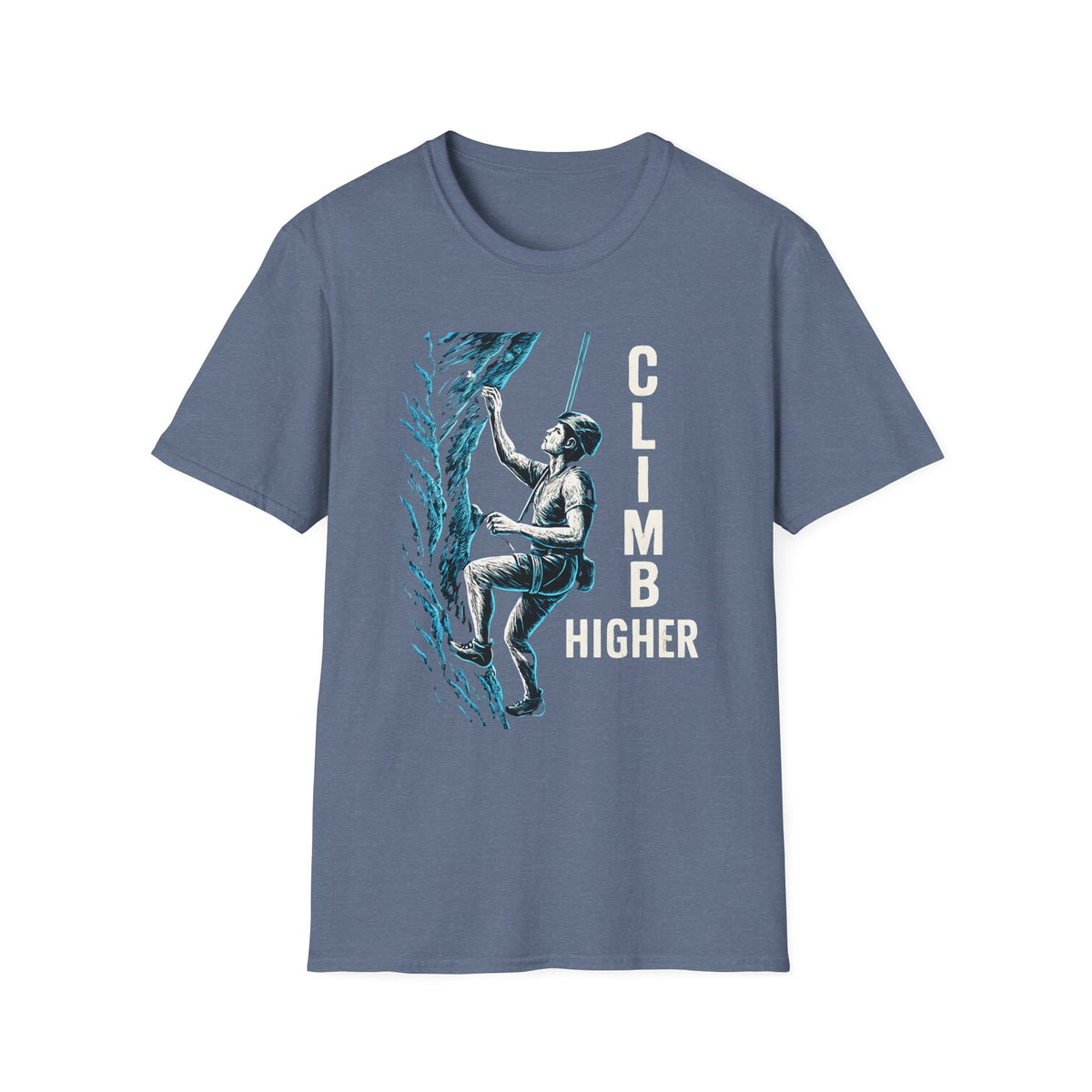 Climber Scaling Cliff T-Shirt