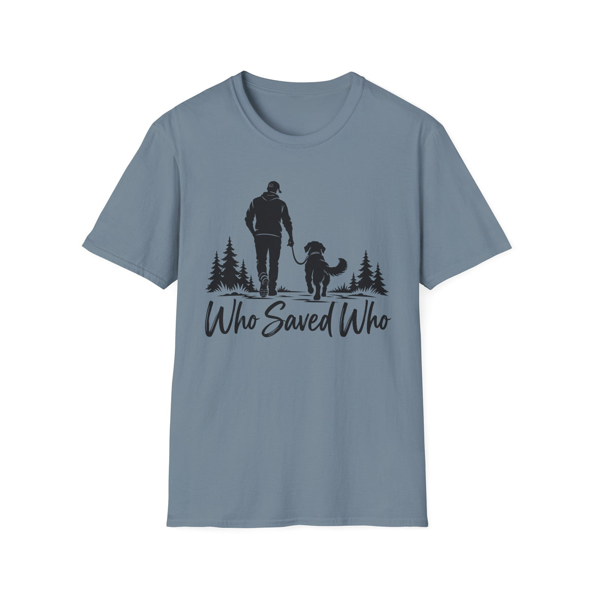 Who Saved Who Man T-Shirt – Graphic Tee
