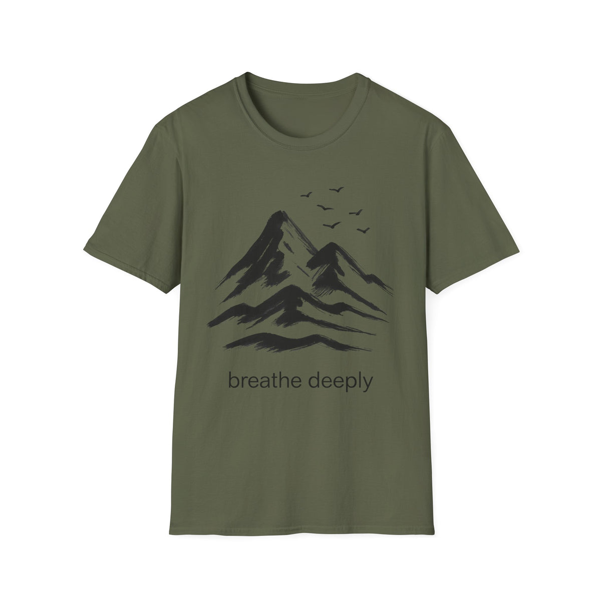Mountains and birds T-Shirt