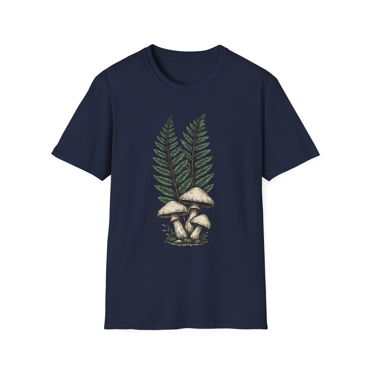 Mushrooms and Ferns T-Shirt