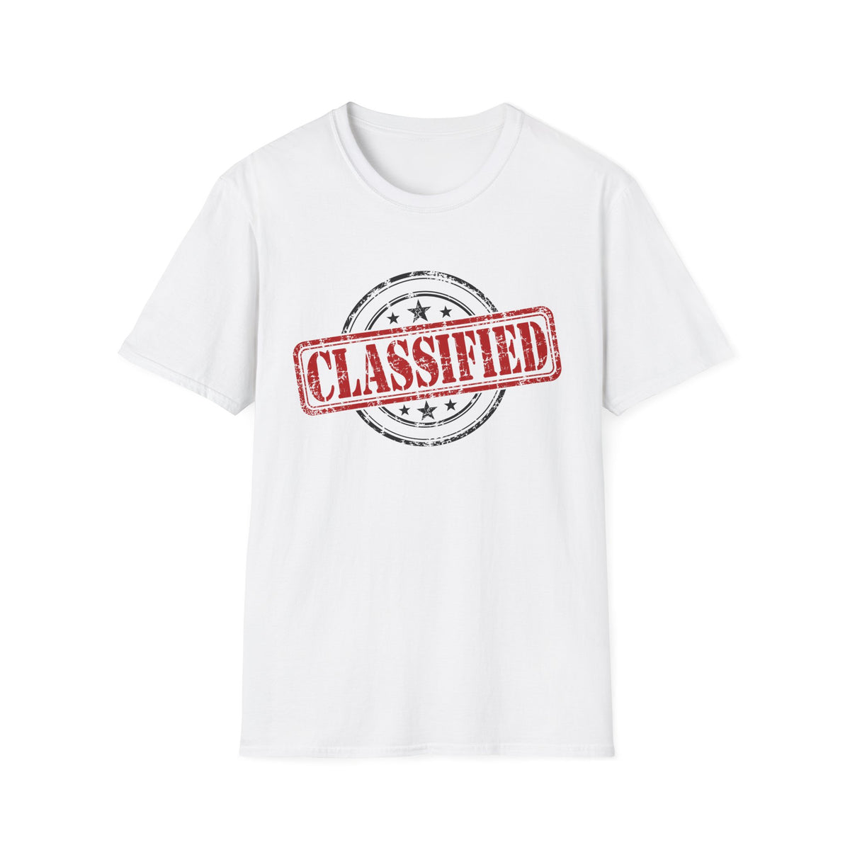 Classified Stamp Graphic T-Shirt