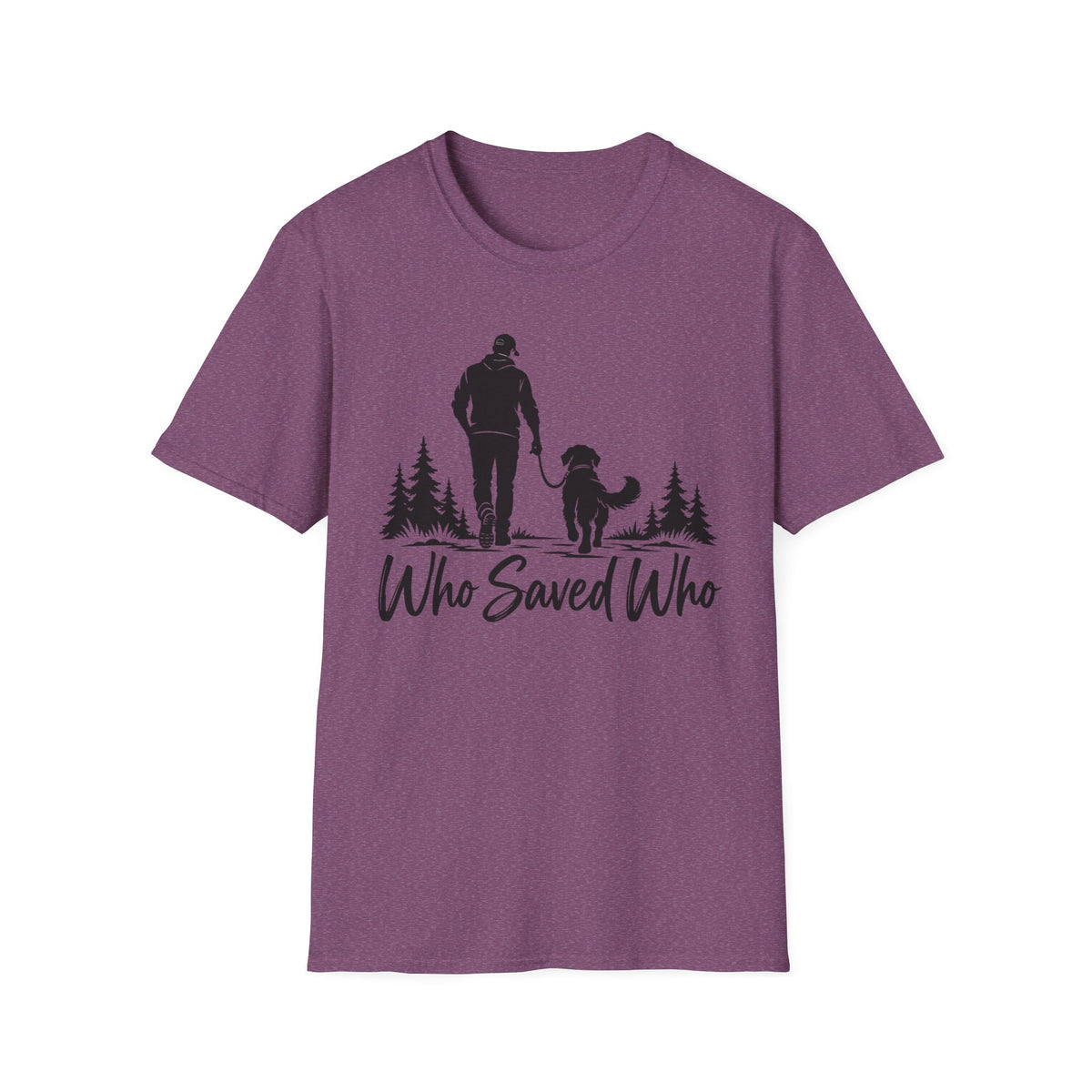 Who Saved Who Man T-Shirt – Graphic Tee