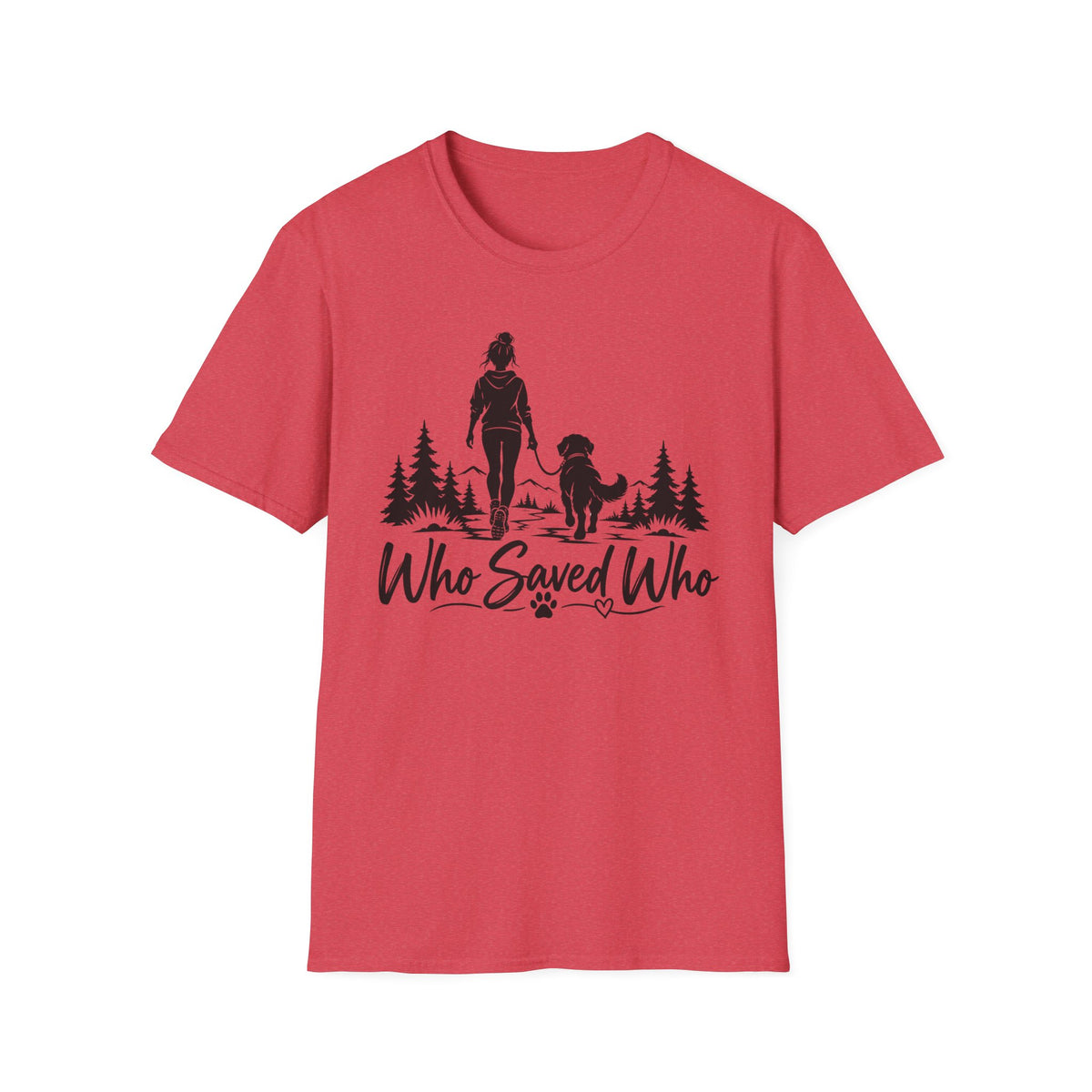 Who Saved Who Woman T-Shirt – Graphic Tee