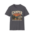 Camper Therapy T-Shirt — "Cheaper Than Actual Therapy" RV Camping Tee