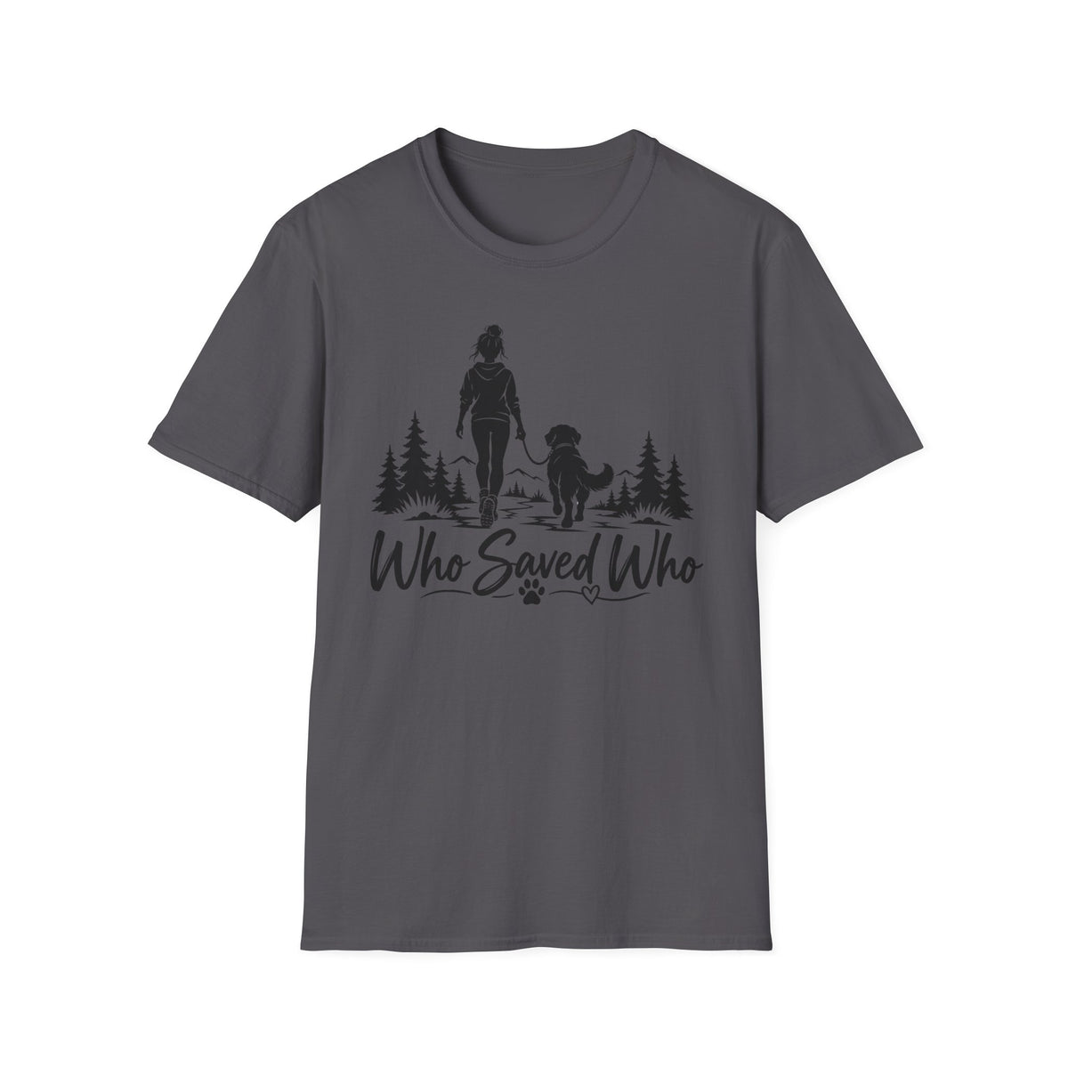 Who Saved Who Woman T-Shirt – Graphic Tee