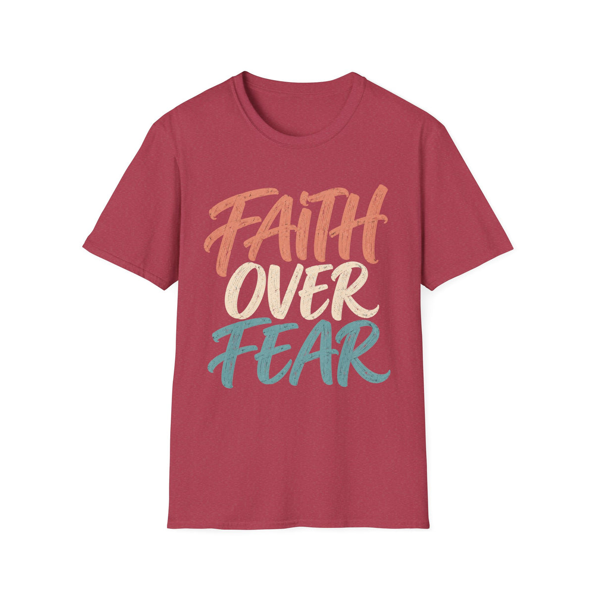 Faith Over Fear Inspirational T-Shirt