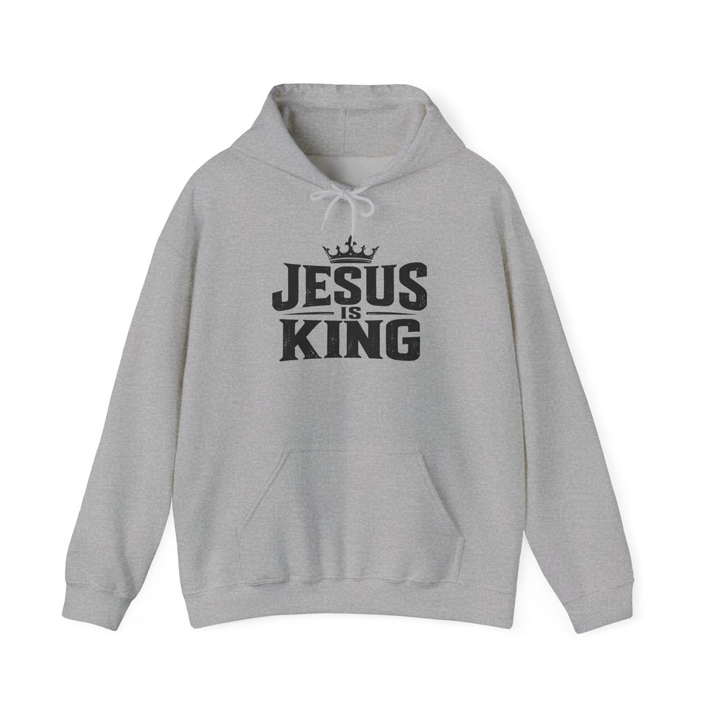 Jesus Is King Christian Faith Hoodie