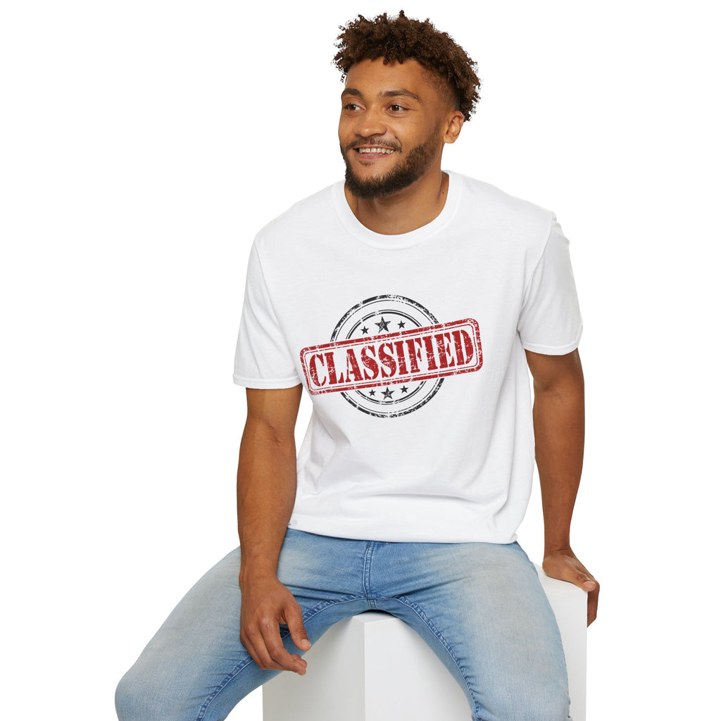 Classified Stamp Graphic T-Shirt
