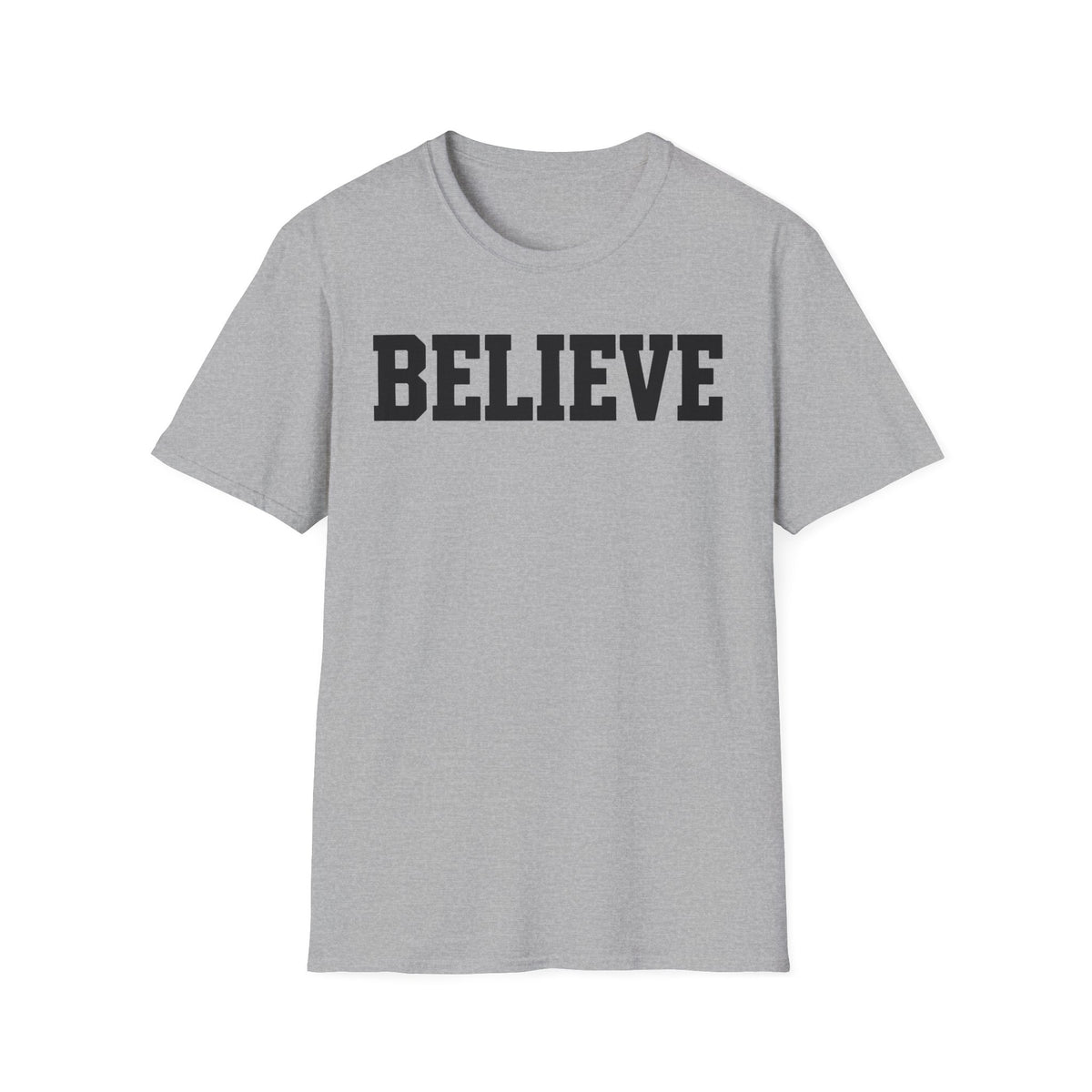 Believe Graphic T-Shirt — Inspirational Motivational Tee