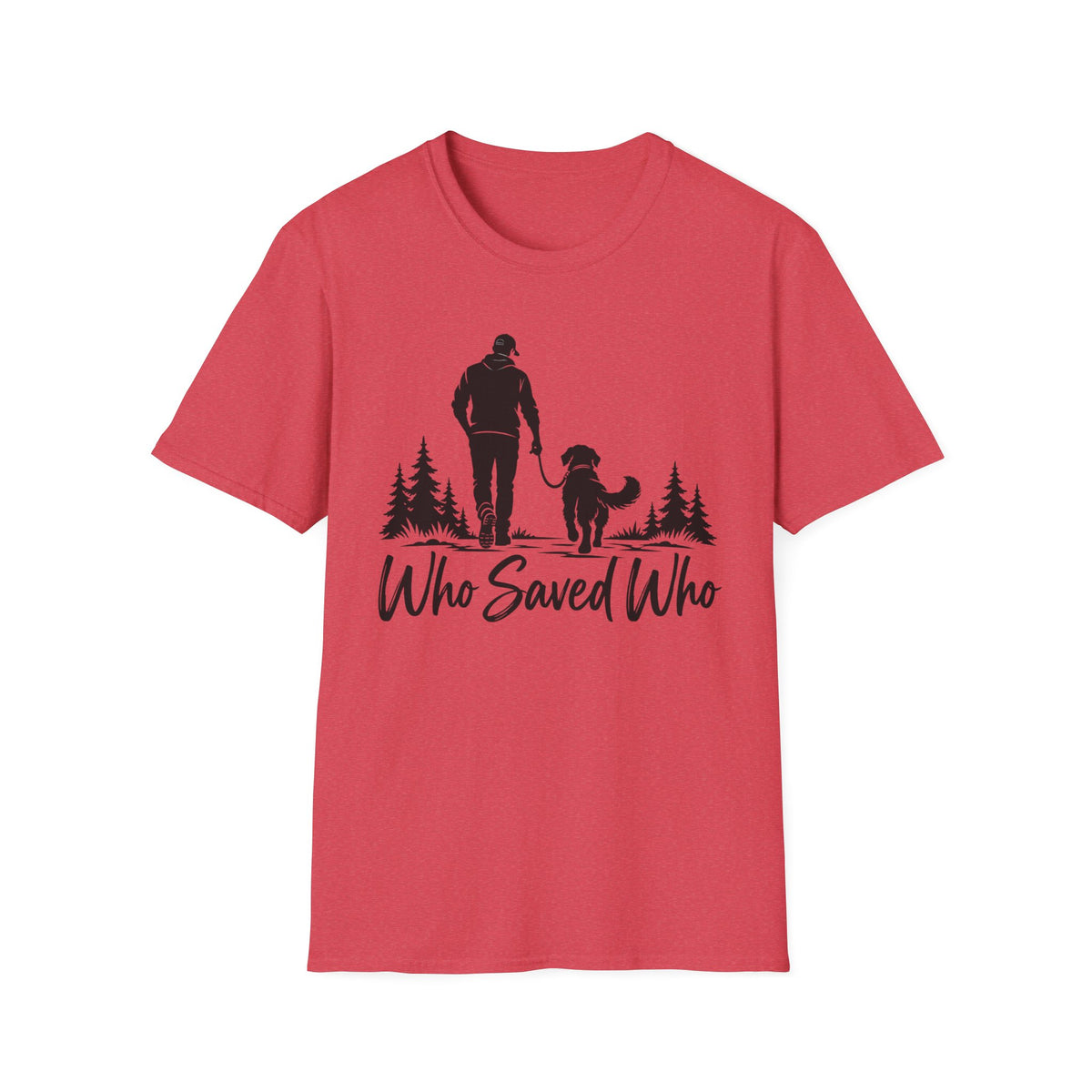 Who Saved Who Man T-Shirt – Graphic Tee