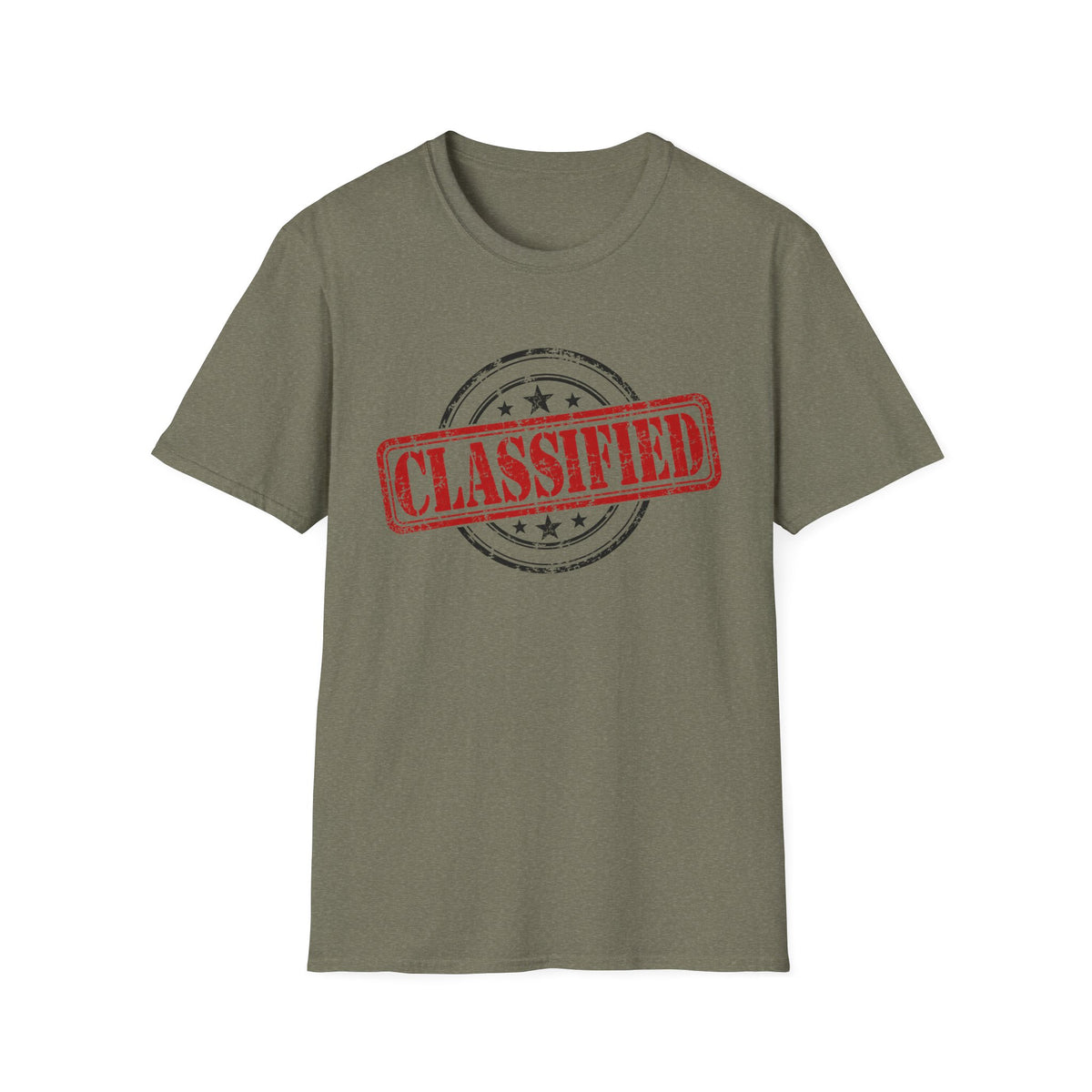 Classified Stamp Graphic T-Shirt