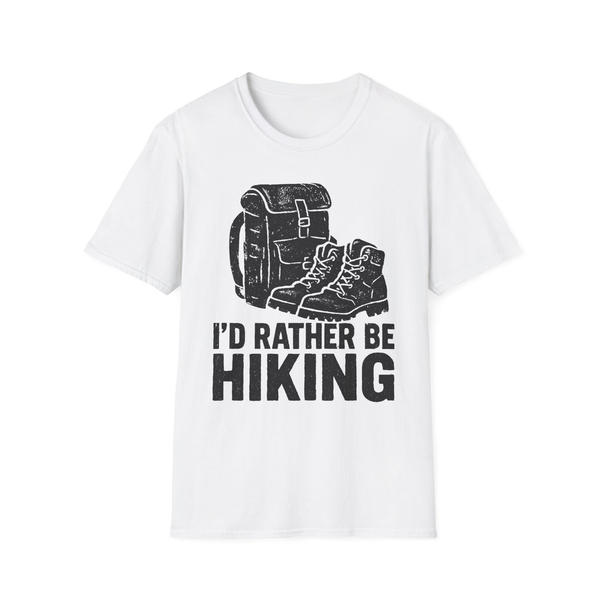 Glittery Backpack Silhouette T-Shirt