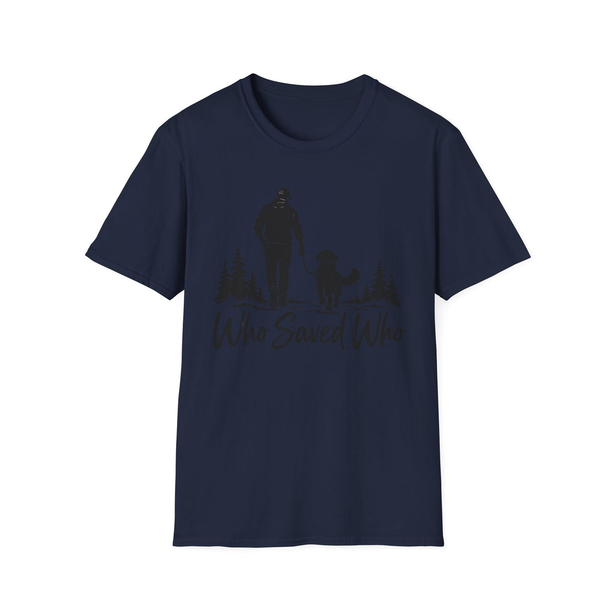Who Saved Who Man T-Shirt – Graphic Tee