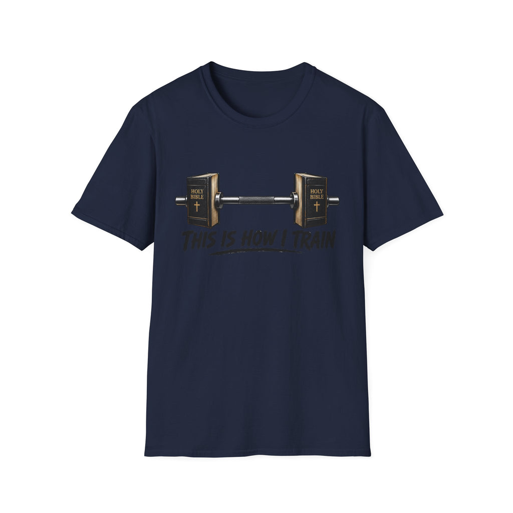 This Is How I Train Barbell Gym T-Shirt