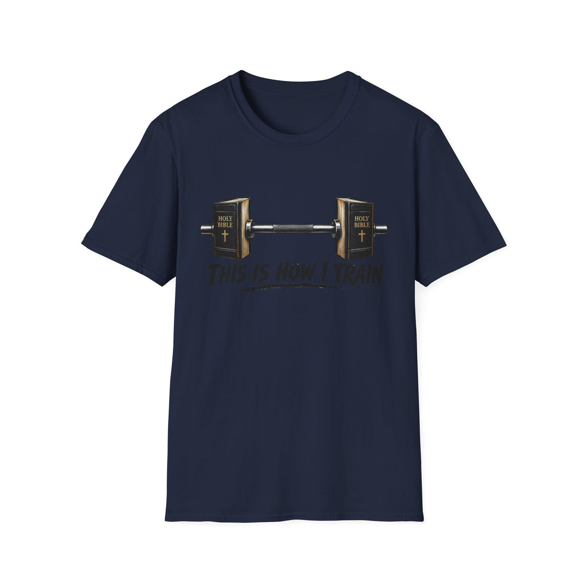 This Is How I Train Barbell Gym T-Shirt