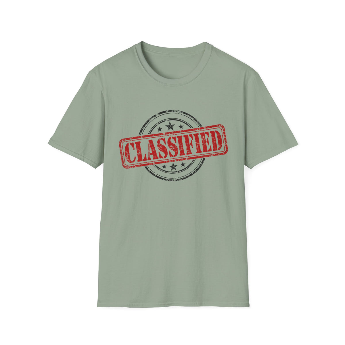 Classified Stamp Graphic T-Shirt