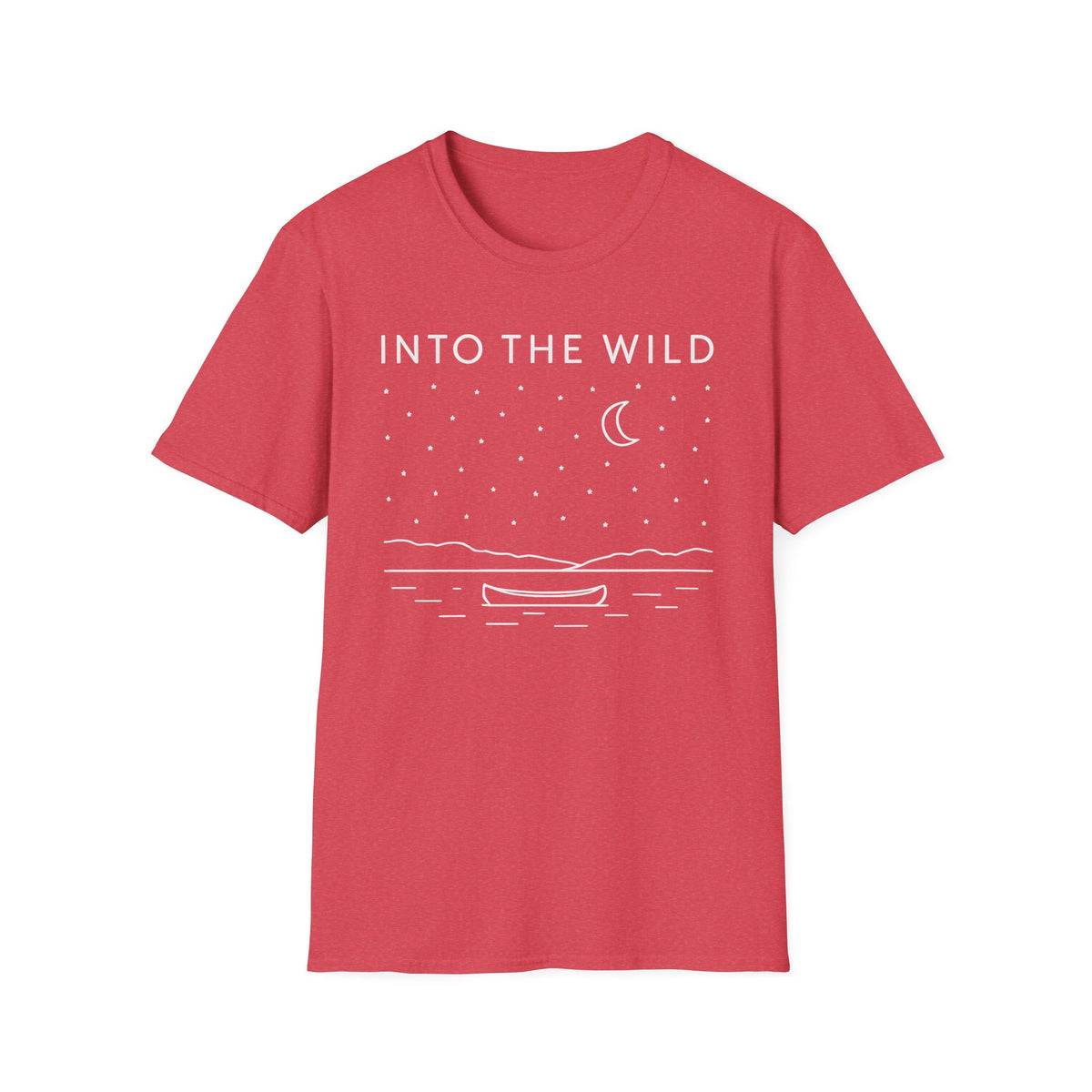 Moonlit Night Boat T-Shirt