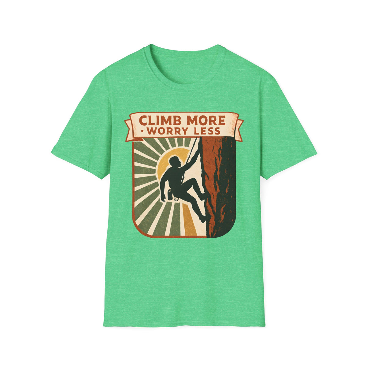 Climb More Worry Less T-Shirt