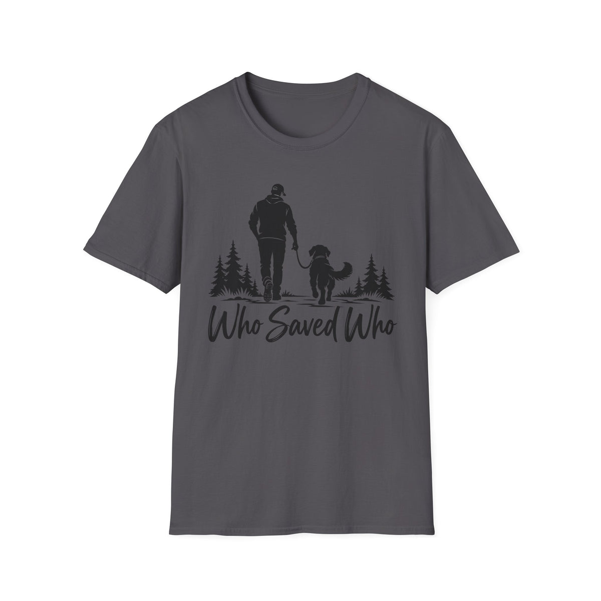 Who Saved Who Man T-Shirt – Graphic Tee