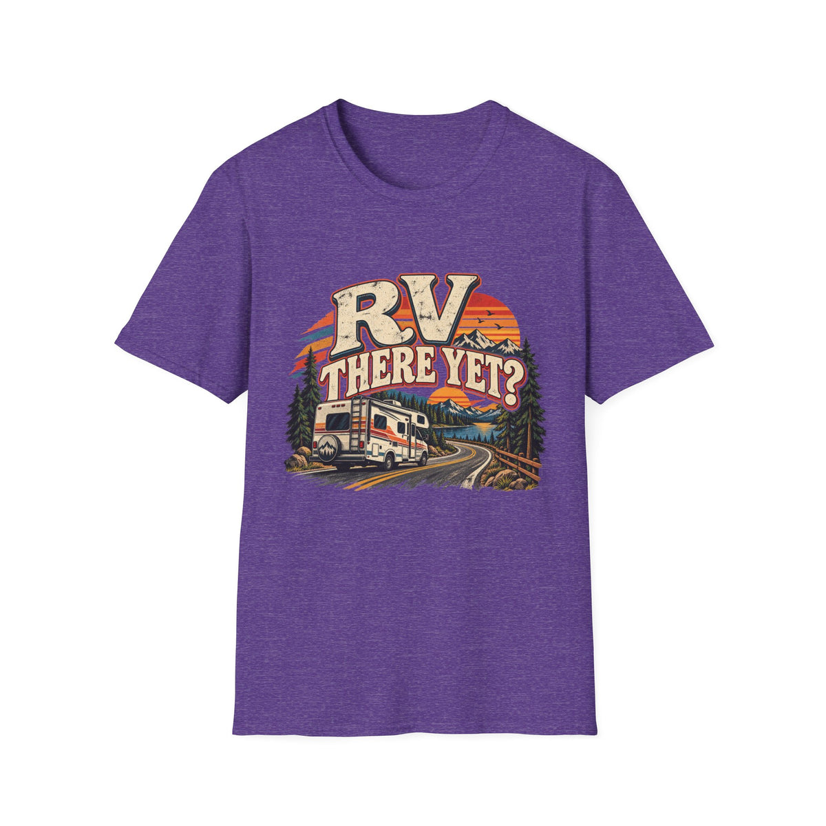 RV T-Shirt — "RV There Yet" RV Camping Tee
