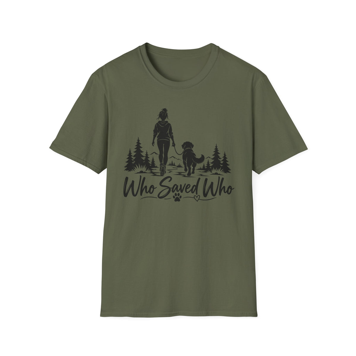 Who Saved Who Woman T-Shirt – Graphic Tee