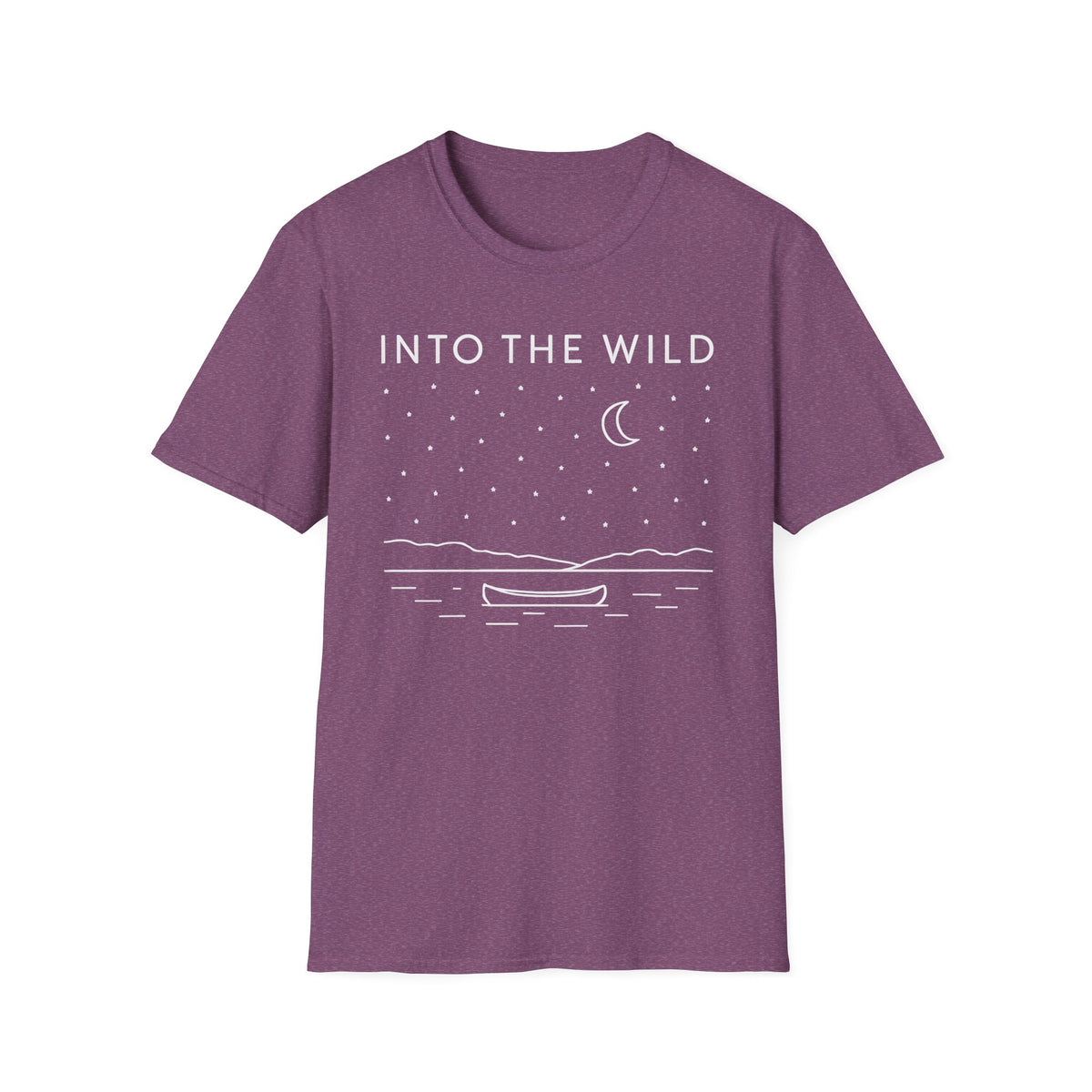 Moonlit Night Boat T-Shirt