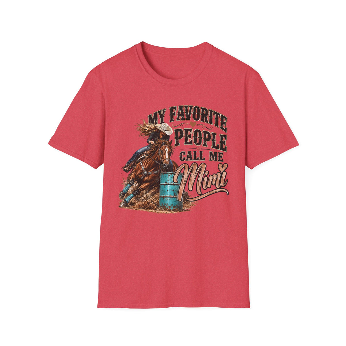 Mimi Cowboy Graphic T-Shirt — "My Favorite People Call Me Mimi" Western Tee
