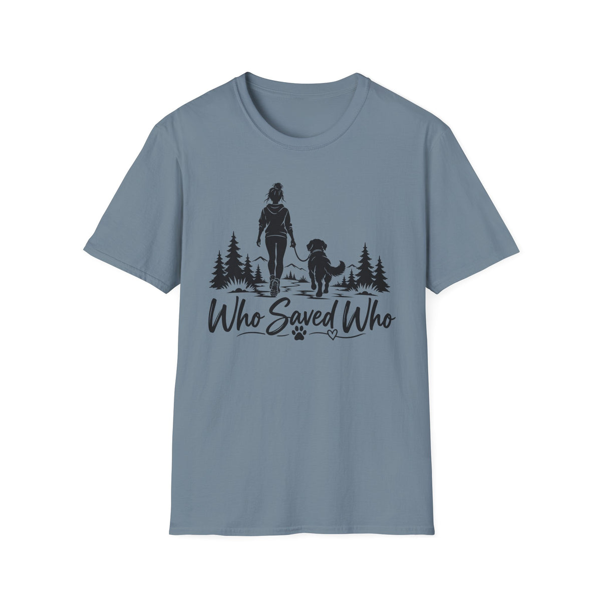 Who Saved Who Woman T-Shirt – Graphic Tee