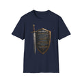 Ephesians 6:10-18 Armor of God Shield and Sword T-Shirt