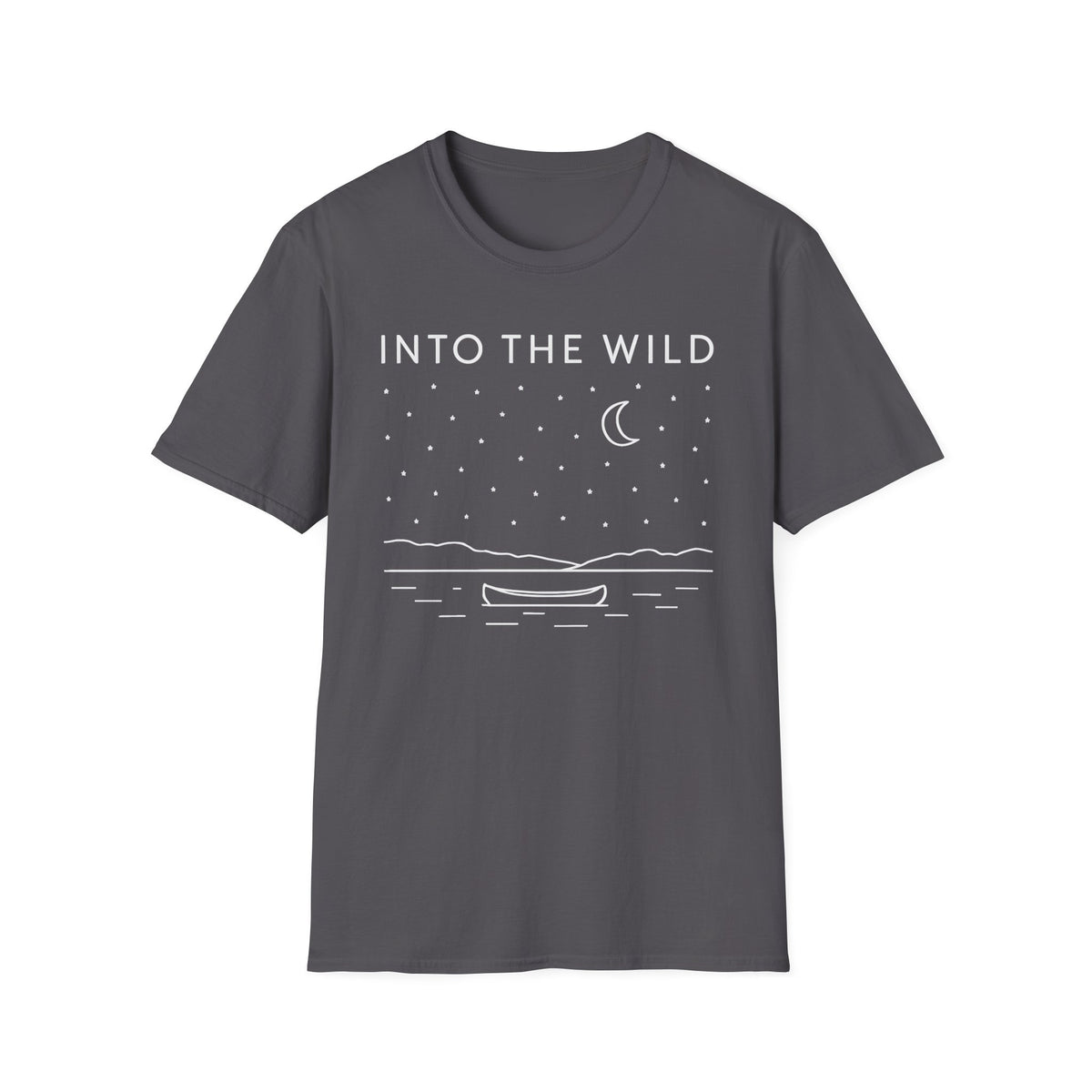 Moonlit Night Boat T-Shirt