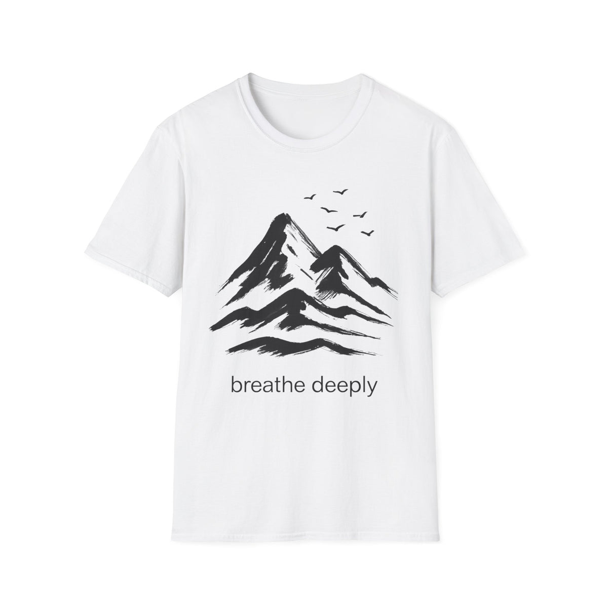 Mountains and birds T-Shirt