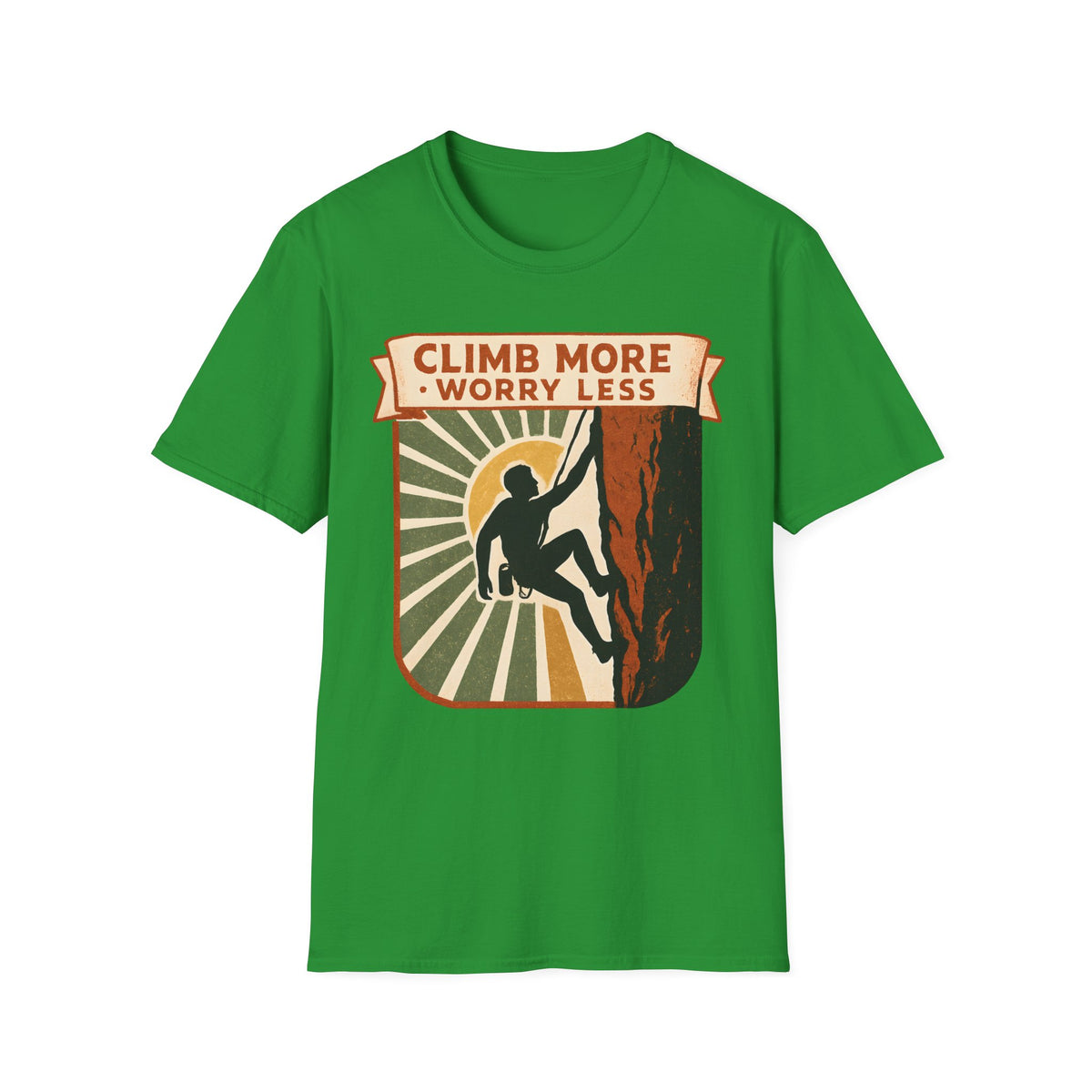 Climb More Worry Less T-Shirt