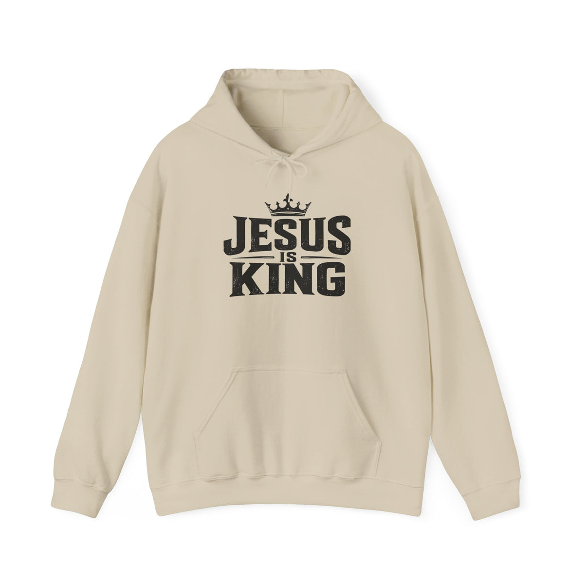 Jesus Is King Christian Faith Hoodie