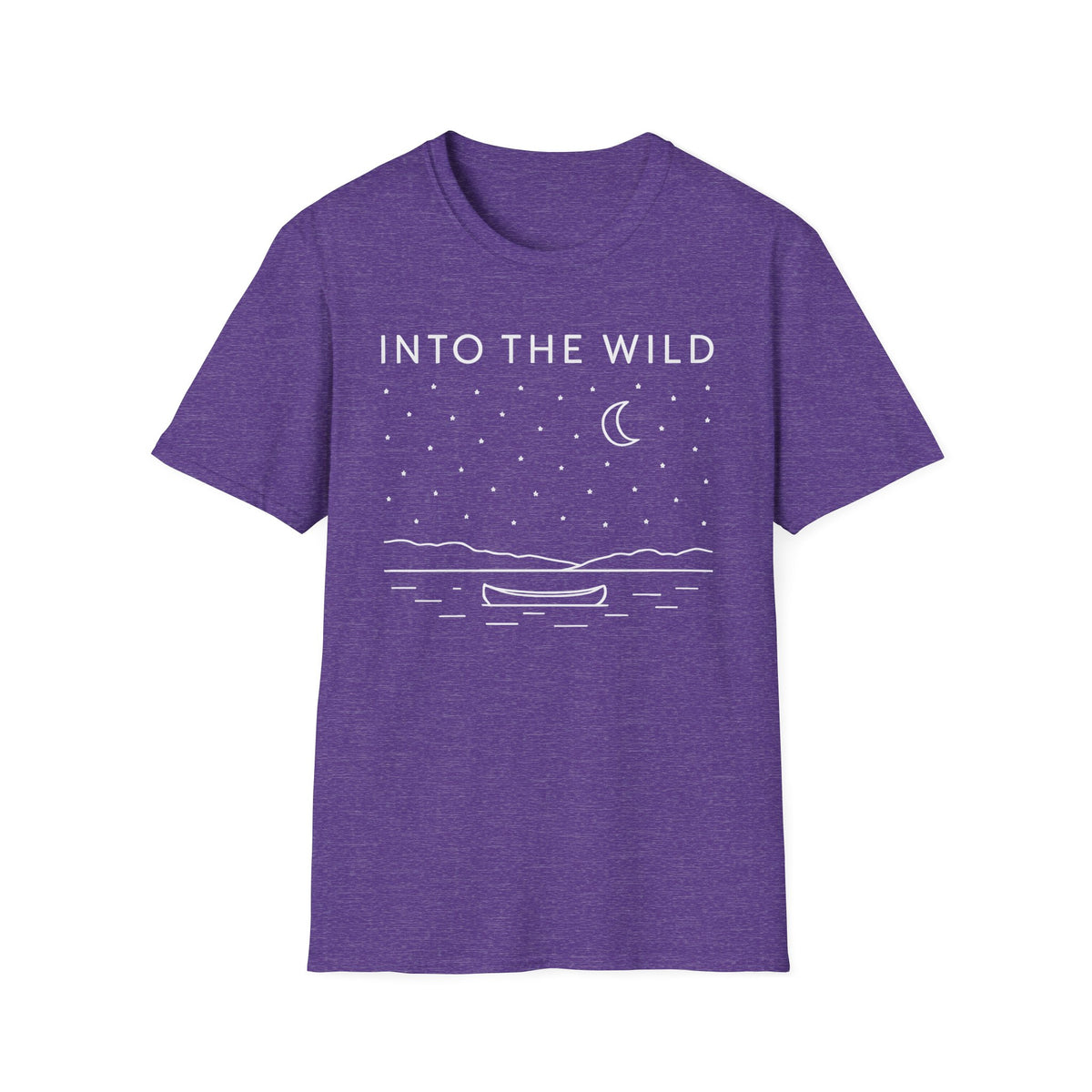 Moonlit Night Boat T-Shirt