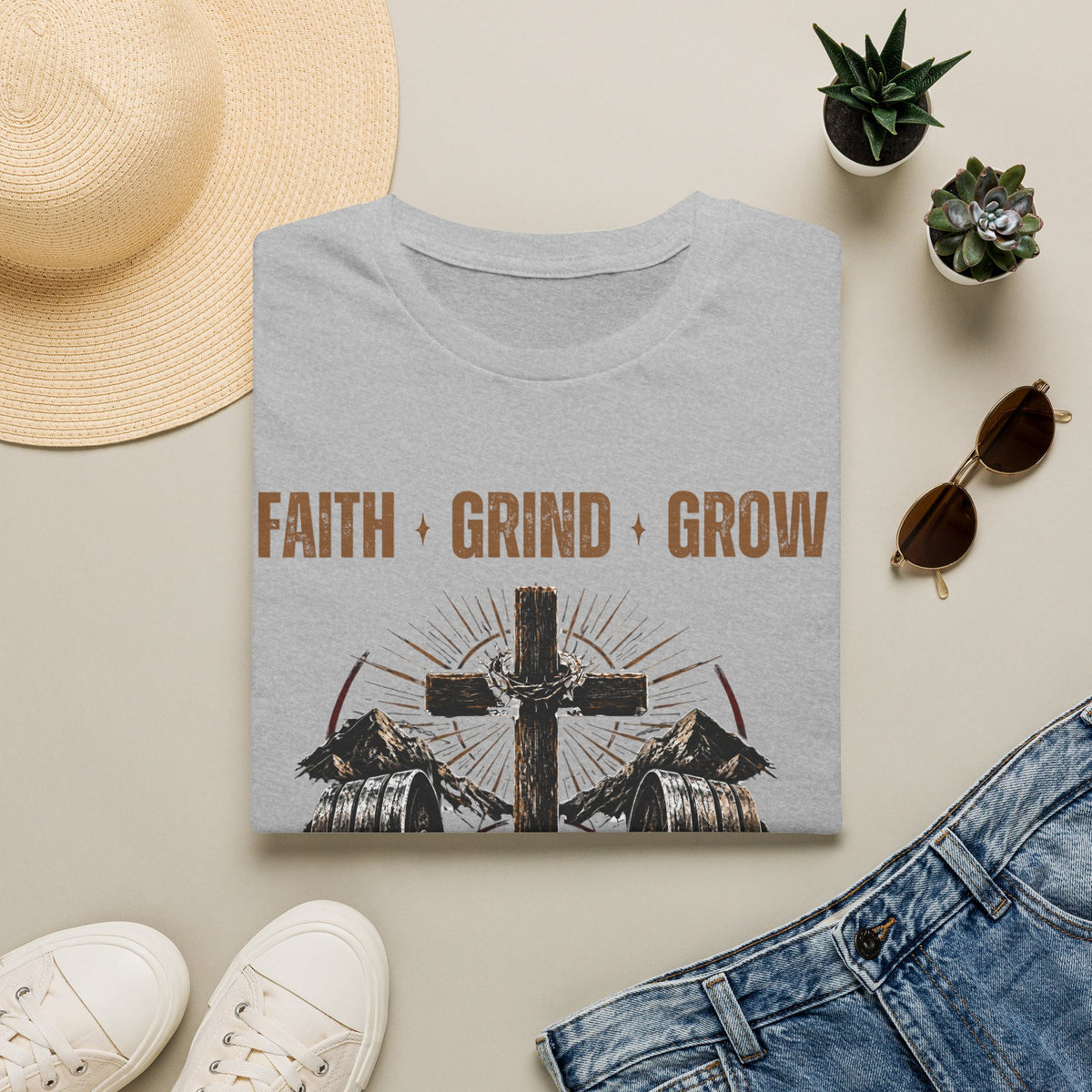 Faith Grind Grow T-Shirt