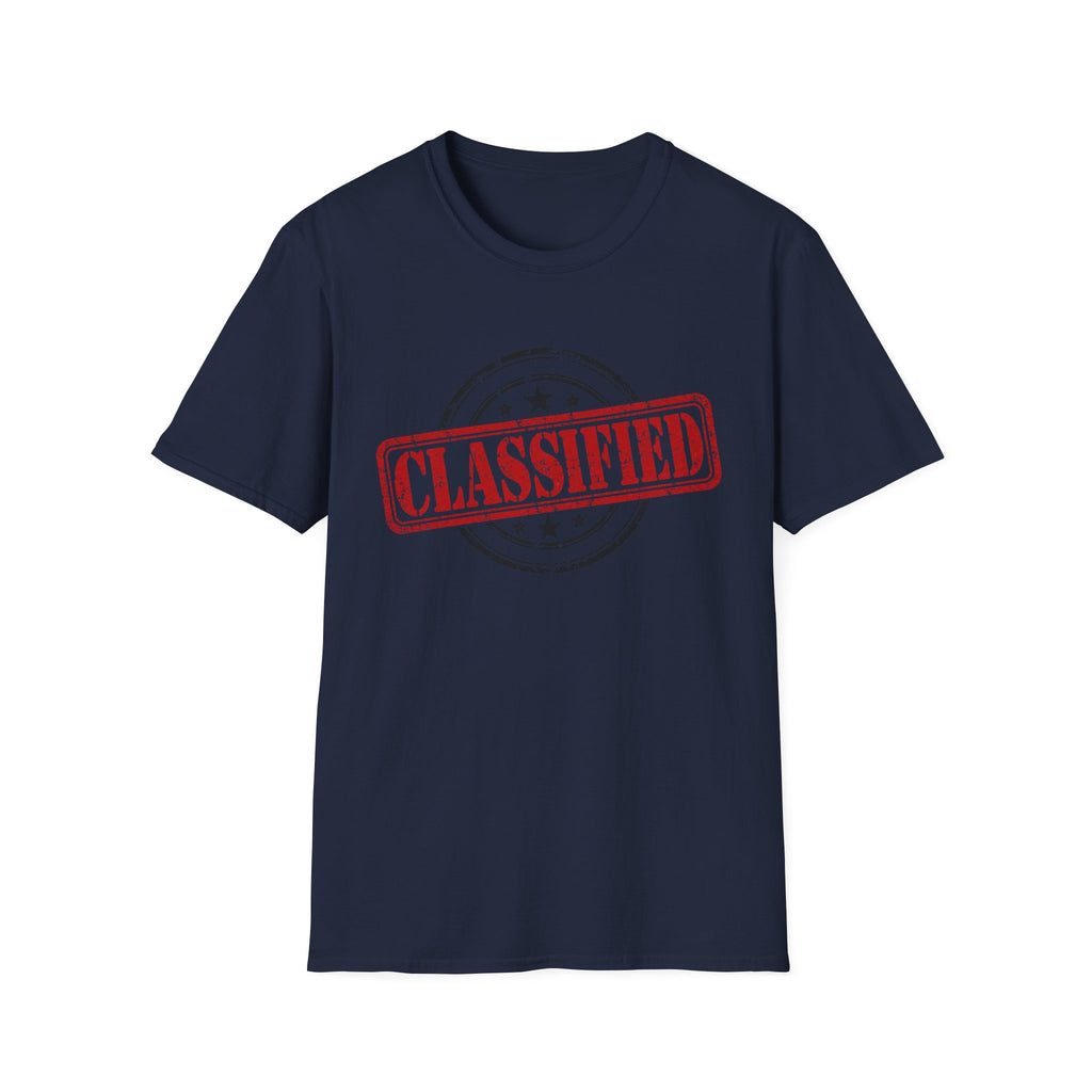 Classified Stamp Graphic T-Shirt